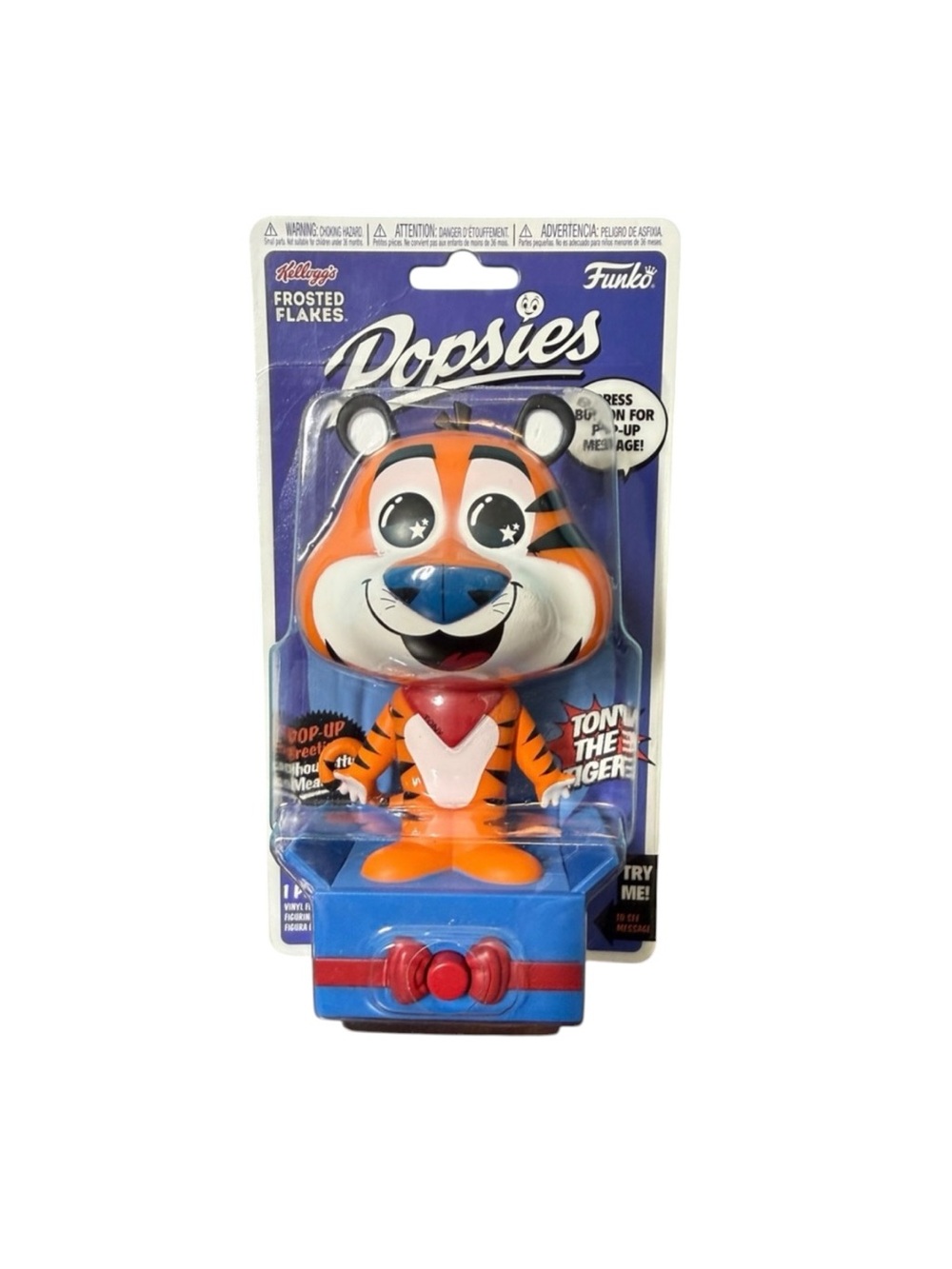Funko Popsies Tony the Tiger Kellogg’s Frosted Flakes Pop-Up Figure New
